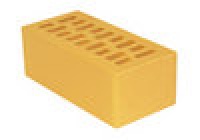 TEREX Кирпич облицовочный (лицевой) полуторный цвет желтый(солома) М-150