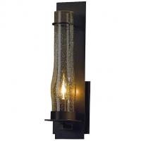 Hubbardton Forge 204250-1005 New Town Medium Seeded Glass Wall Sconce, настенный светильник