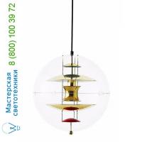 Verpan VP Globe Brass Pendant Light - 90th Anniversary Edition  Verpan, светильник