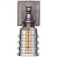 Visual Comfort Covington Wall Sconce with Ribbed Glass CHD 2472PN-CG, настенный светильник