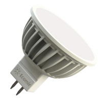 ECOMIR LED лампа  MR16 GU5.3 4W, 12V (43088) желтый свет, матовая