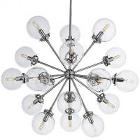 Visual Comfort Bistro Medium Round Chandelier S 5271HAB/BLK-WG Visual Comfort, светильник