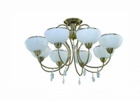 IDLamp Люстра на штанге 856 856/8PF-Oldbronze