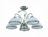 IDLamp Люстра на штанге 827 827/5PF-Whitechrome