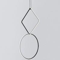 FLOS FU041630 | F0409030 | F0405030 Arrangements Square Large Two Element Suspension, подвесной светильник