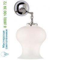 Visual Comfort Katie Bell Jar Bathroom Wall Light TOB 2226BZ/G1-CG, настенный бра