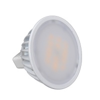 ECOMIR LED лампа  MR16 GU5.3 5W, 12V (43095) желтый свет, матовая