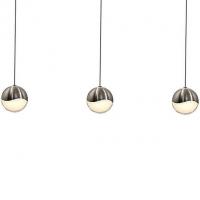 SONNEMAN Lighting Grapes 3 Light LED Rectangular Multipoint Pendant 2920.01-SML, светильник