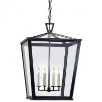 Visual Comfort Darlana Outdoor Hanging Lantern CHO 5084BZ, уличный подвесной светильник