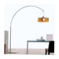 &amp;amp;&amp;#39;Costa  Steel Arc Floor Lamp (Golden Yellow) - OPEN BOX RETURN, светильник