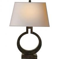 Visual Comfort Ring Form Table Lamp CHA 8969ALB-NP, настольная лампа