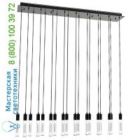 Blackjack Lighting SER-38P-BL-BU Seraph Linear LED Chandelier, светильник