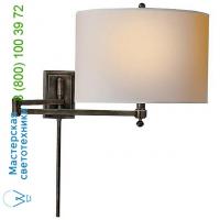 Visual Comfort TOB 2204AN-NP Hudson Swing Arm Wall Sconce, бра