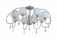 IDLamp Люстра на штанге 855 855/8PF-Whitechrome