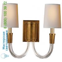 Visual Comfort Vivian Double Wall Sconce TOB 2033HAB-NP Visual Comfort, настенный светильник бра