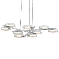 SONNEMAN Lighting 2656.25W Light Guide Ring 9-Light LED Pendant Light, светильник