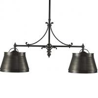 Visual Comfort Sloane 2-Light Shop Pendant Light CHC 5102AB-AB Visual Comfort, подвесной светильник