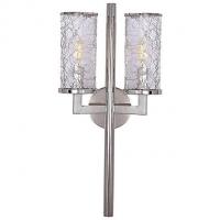 Visual Comfort Liaison Double Wall Sconce KW 2201AB-CRG, настенный светильник бра