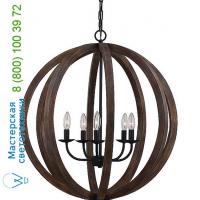 Feiss F2935/4WOW/AF Allier Pendant Light Feiss, светильник