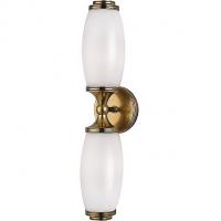 Hudson Valley Lighting Brooke Two Light Wall Sconce 1682-AGB Hudson Valley Lighting, бра