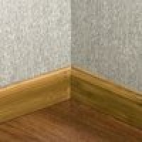 Parketoff Плинтус массивный  (Паркетофф) Бамбук кофе 900 x 90 x 15 мм (прямой, с заглушкой) UV-лак