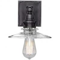 Visual Comfort Covington Wall Sconce with Clear Glass CHD 2473AB-CG, настенный светильник