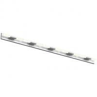 SONNEMAN Lighting OB-3803.01C Crystal Rods LED Bath Bar (Chrome/Ribbed Seed/6) - OPEN BOX, опенбокс