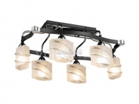 Altalusse Потолочная люстра InLIGHT-9254 INL-9254C-06 Chrome, Dark Wengue