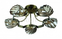 IDLamp Люстра на штанге 601 601/5PF-MOONOldbronze