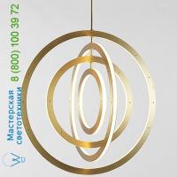 Roll &amp; Hill Halo Vertical 4-Ring Pendant Light HALOCV4-BK-120 Roll &amp; Hill, светильник