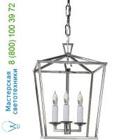 Visual Comfort  Darlana Mini Lantern Pendant Light (Polished Nickel) - OPEN BOX RETURN, светильник