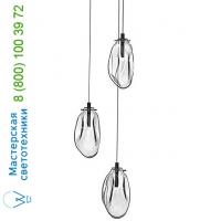 SONNEMAN Lighting Liquid 3-Light Round LED Pendant Light 2971.25C, светильник