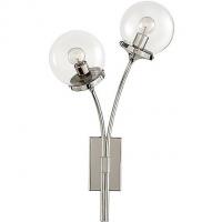 Visual Comfort Prescott Wall Light KS 2407PN-WG, настенный светильник бра