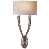 Visual Comfort Ruhlmann Double Wall Sconce CHD 2461PN-NP, настенный светильник