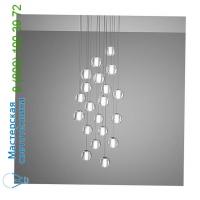 Fabbian Beluga Multispot 20-Light Round Pendant Light Fabbian, светильник