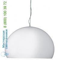 Kartell Opaque FL/Y Pendant Light (Glossy White/Large) - OPEN BOX RETURN , светильник