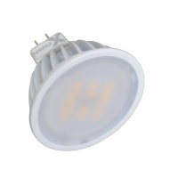 X-flash LED лампа  MR16 GU5.3 5W, 220V (43033) желтый свет, матовая