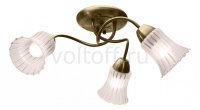 IDLamp Люстра на штанге 245/3PF-Oldbronze