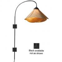 Hubbardton Forge OB-289450-1036 Arc Swing Arm Wall Light (Natural Linen/Black) - OPEN BOX RETURN Hubbardton Forge, опенбокс