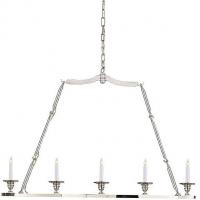 Visual Comfort CHC 1441AB Flat Line 5-Light Linear Suspension Light, светильник