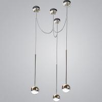 ZANEEN design Convivio Multi-Light Pendant Light D3-1016CHR-SAT, светильник