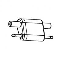 Koncept P6-10-D0096A-1 UCX 1 in. Male to Male Connector Koncept, светильник