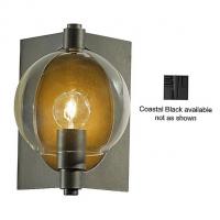 Hubbardton Forge Pluto Outdoor Wall Sconce (Clear/Black/Large) - OPEN BOX OB-306603-1009 Hubbardton Forge, опенбокс