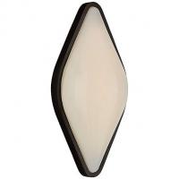 Visual Comfort Ezra Diamond LED Bathroom Wall Sconce ARN 2400BZ-WG, настенный бра