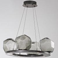 Hammerton Studio Gem Bezel Ring LED Chandelier CHB0039-0A-FB-B-CA1-L1, светильник