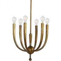 Visual Comfort Horn 6-Light Chandelier S 5395BZ, светильник