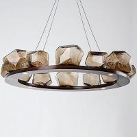 Hammerton Studio CHB0039-0A-FB-B-CA1-L1 Gem Bezel Ring LED Chandelier, светильник