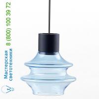 Bover Drop Pendant Lamp (Blue Glass) - OPEN BOX RETURN  Bover, светильник