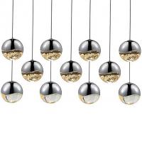 SONNEMAN Lighting Grapes 11 Light LED Rectangular Multipoint Pendant 2922.01-LRG SONNEMAN Lighting, светильник