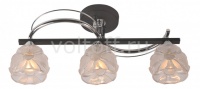 IDLamp Потолочная люстра 218/3PF-Blackchrome